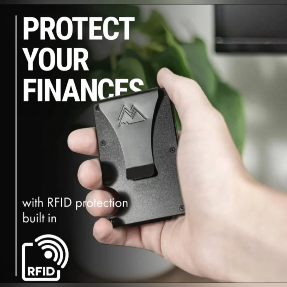🆕️ RFID Wallet |  Money Clip